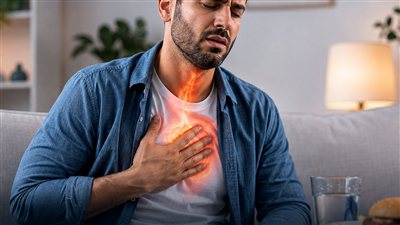 الارتجاع المريئي.. 6 أخطاء يومية تزيد الأعراض